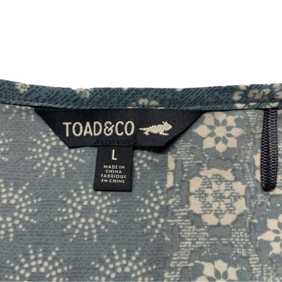 NWOT Toad&Co Sunkissed Maxi Dress Peekaboo Back Bandana Print UFP Size Large - Picture 7 of 15